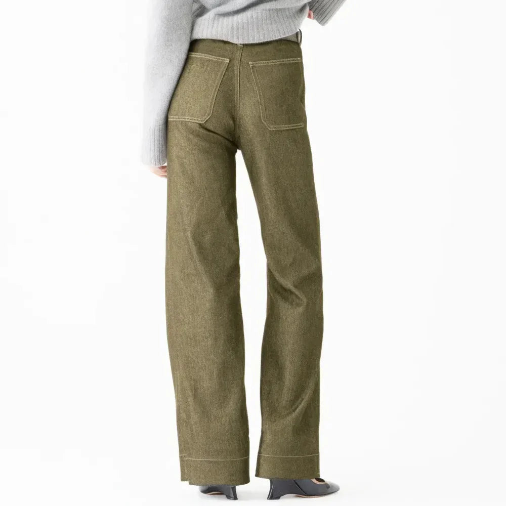 Sailor Smooth Wide Leg Jeans