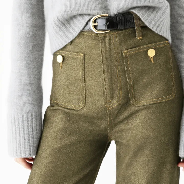 Sailor Smooth Wide Leg Jeans
