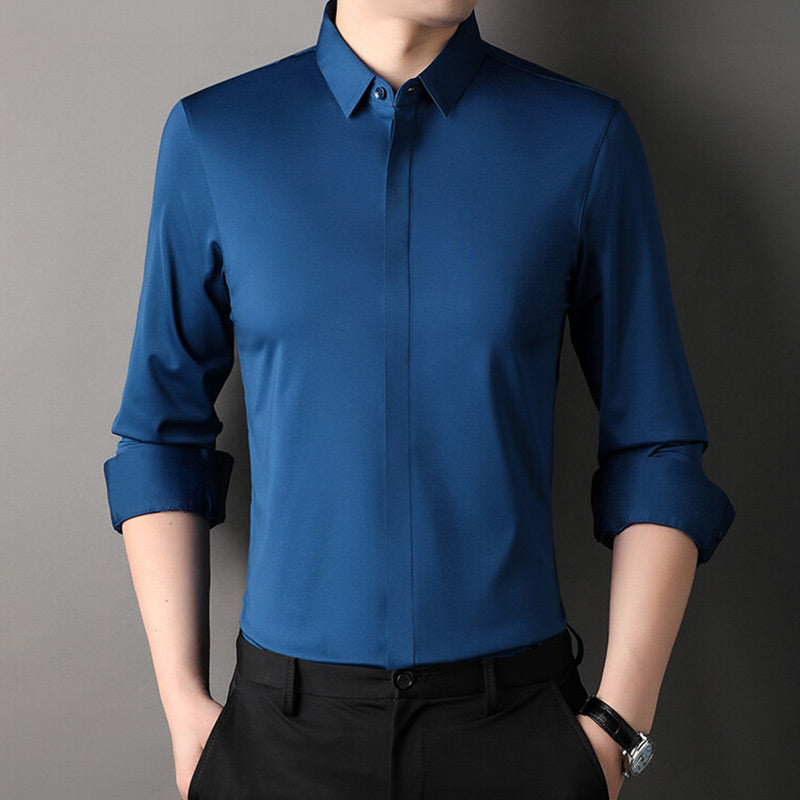 🔥2026 HOT SALE🔥Men's Wrinkle-Free Button-Down Shirt