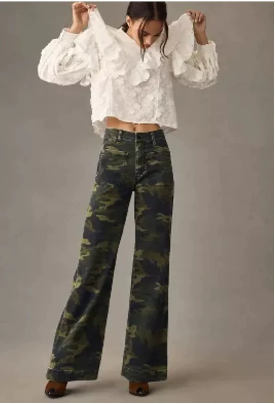 Sailor Smooth Wide Leg Jeans