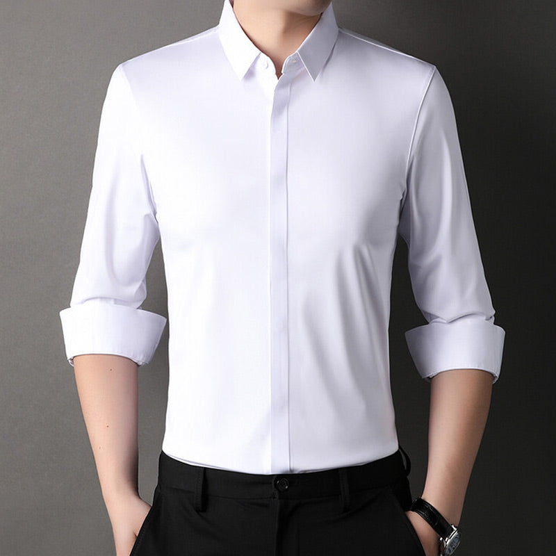 🔥2026 HOT SALE🔥Men's Wrinkle-Free Button-Down Shirt