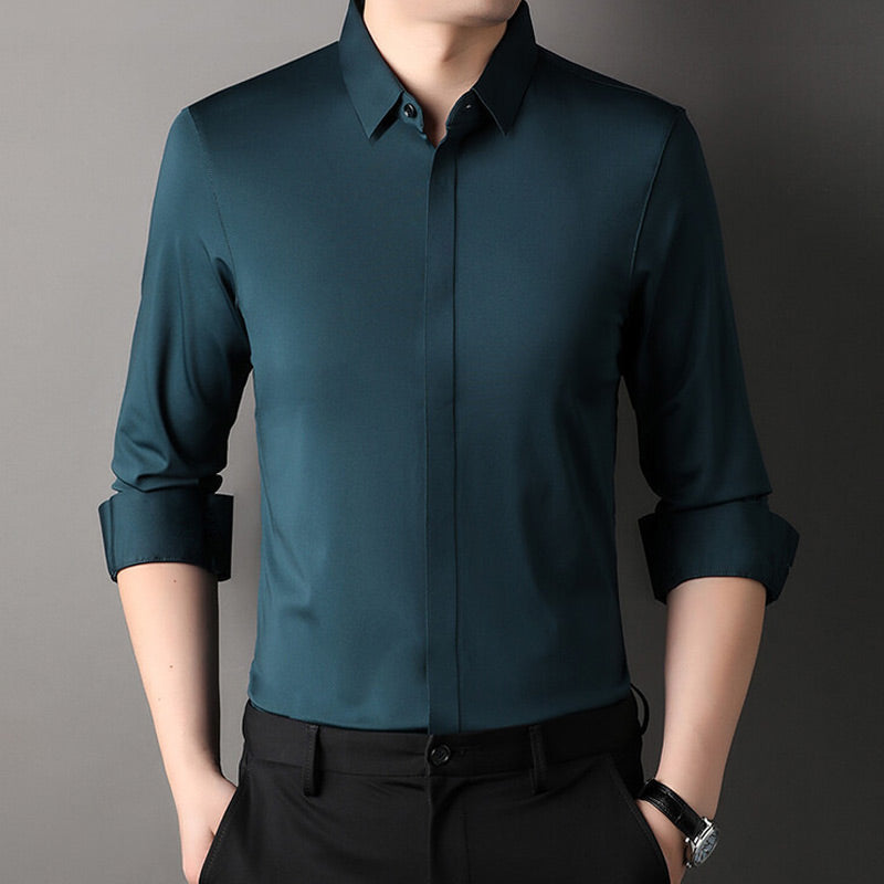 🔥2026 HOT SALE🔥Men's Wrinkle-Free Button-Down Shirt