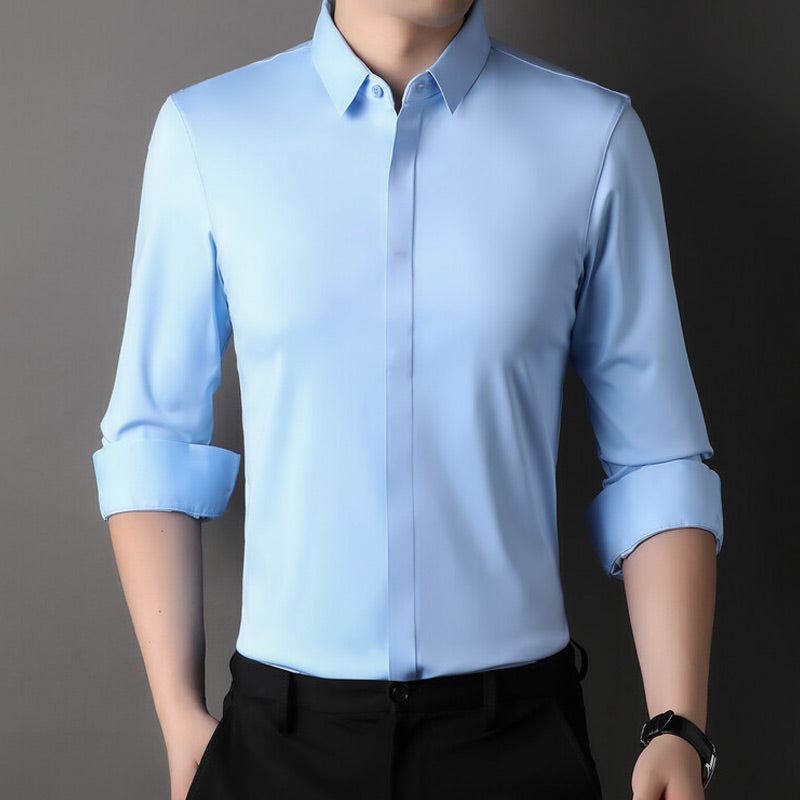 🔥2026 HOT SALE🔥Men's Wrinkle-Free Button-Down Shirt