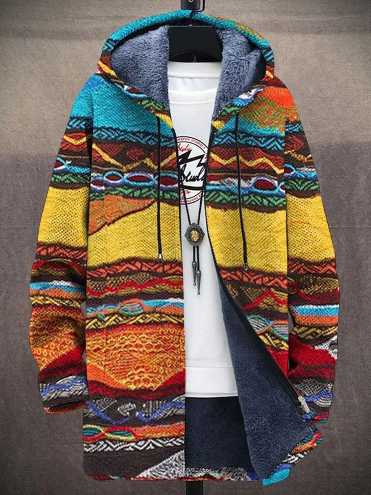 Delilah Luxury Art Inspired Cardigan