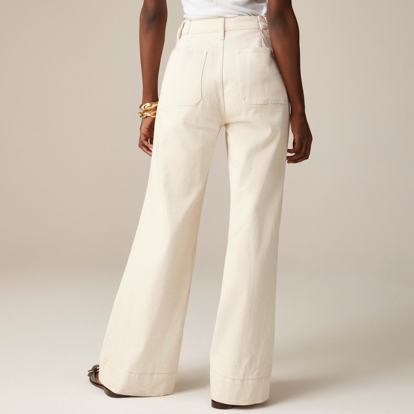 Sailor Smooth Wide Leg Jeans