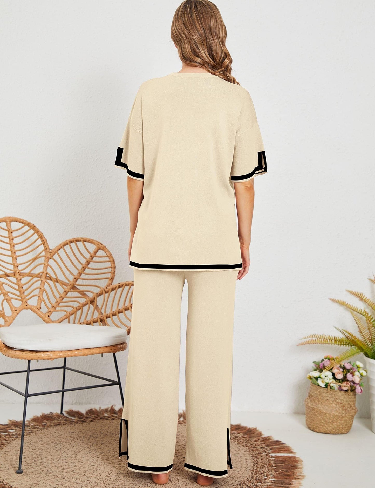 Classy Cozy Knit Lounge Set