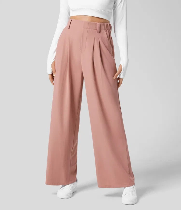 Everyday Wide‑Leg Comfort Pants