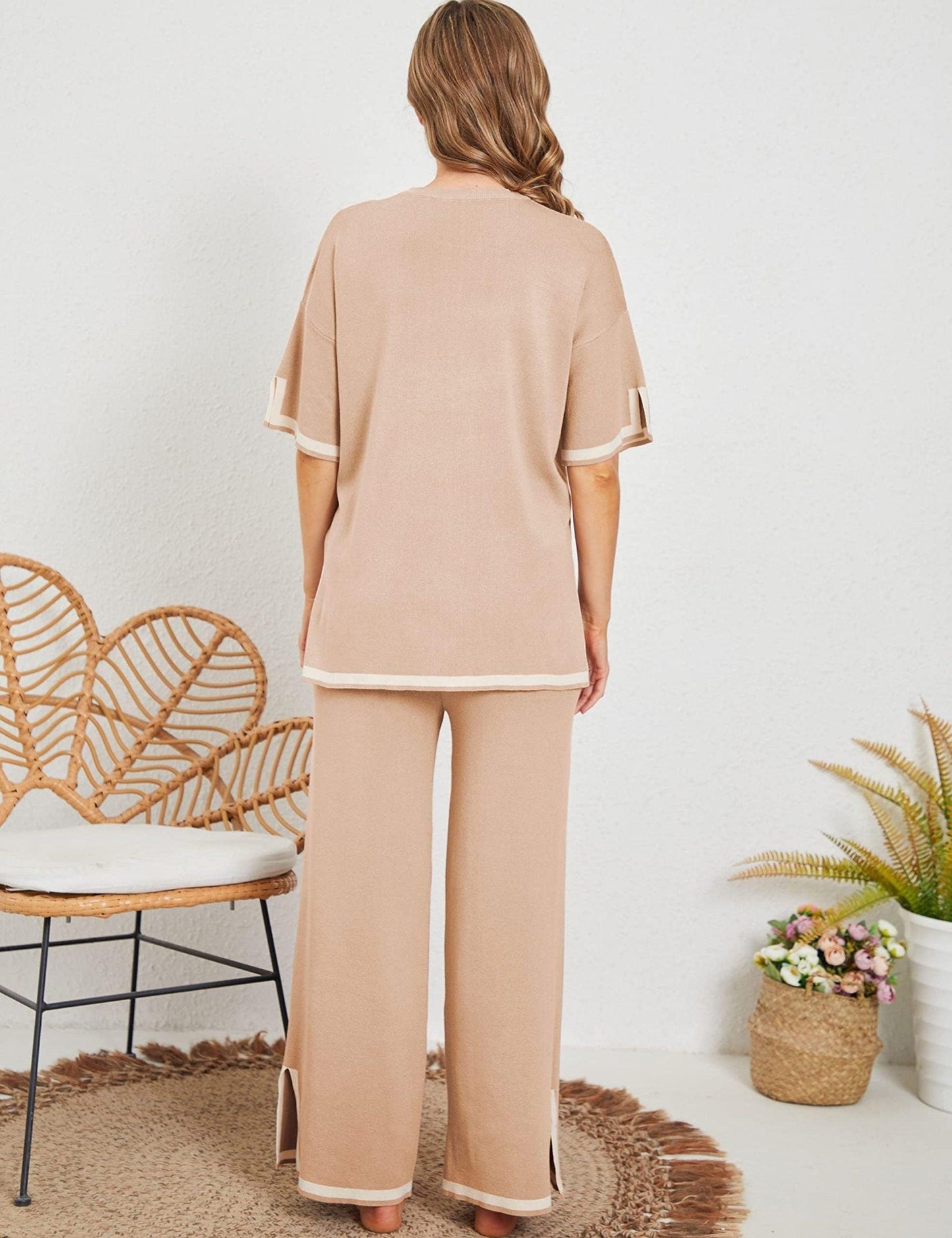 Classy Cozy Knit Lounge Set