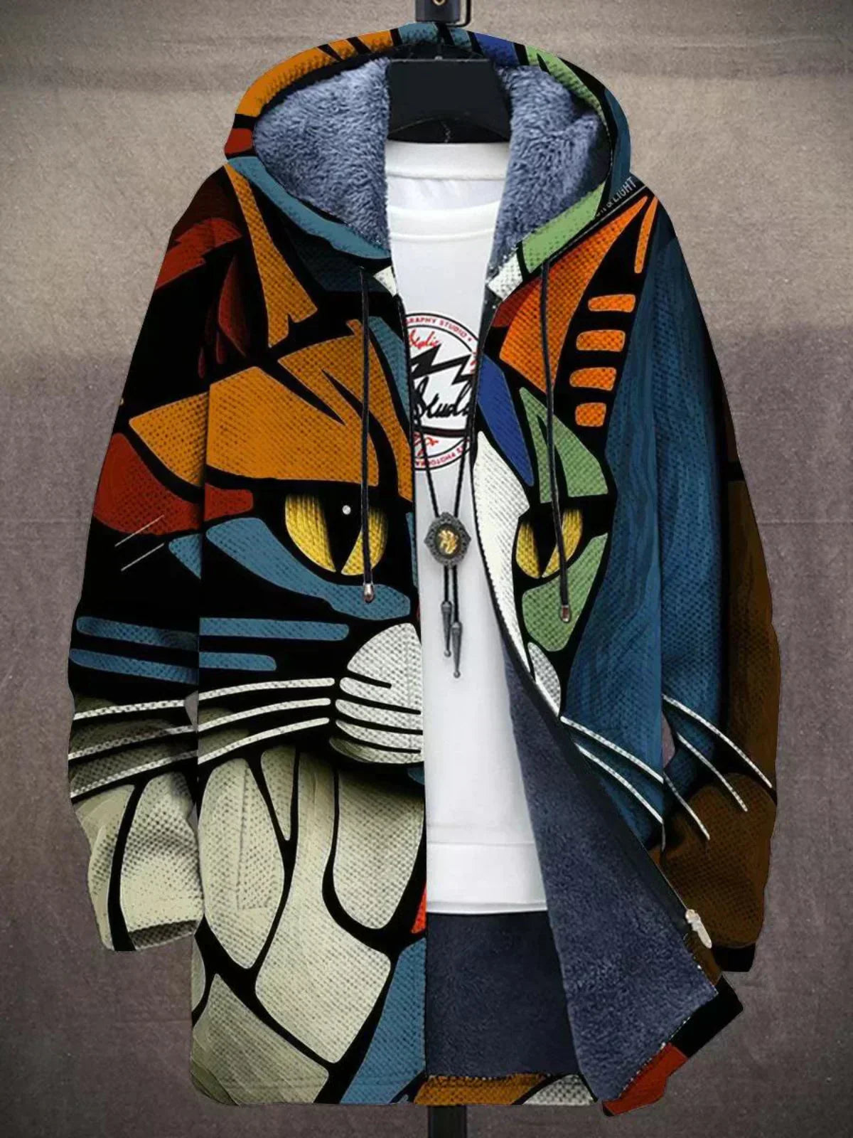 Delilah Luxury Art Inspired Cardigan