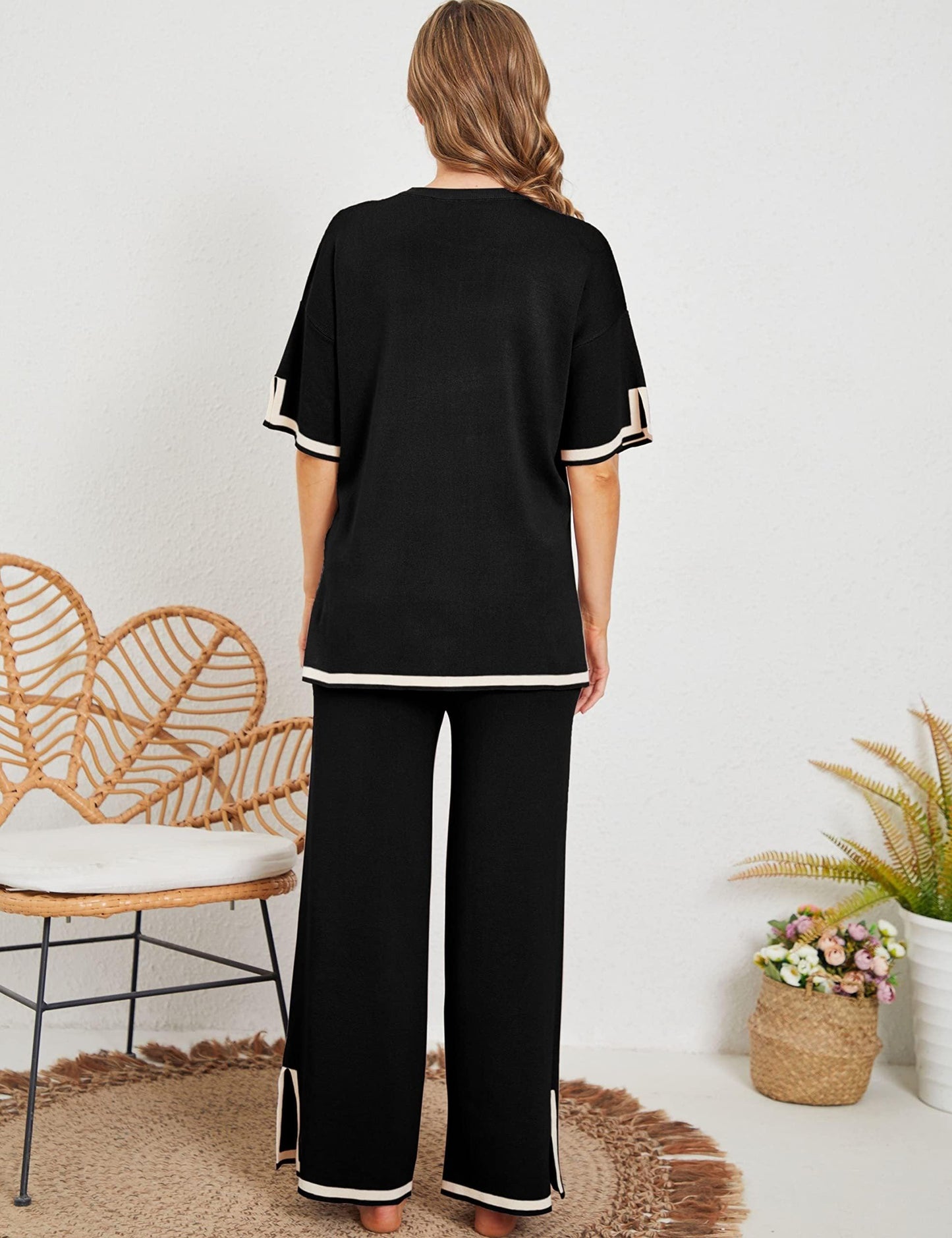 Classy Cozy Knit Lounge Set