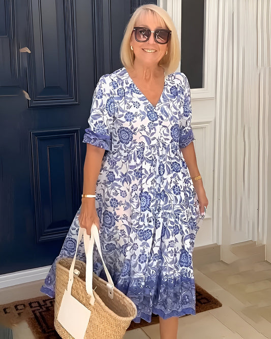 Elena Floral Comfort Midi