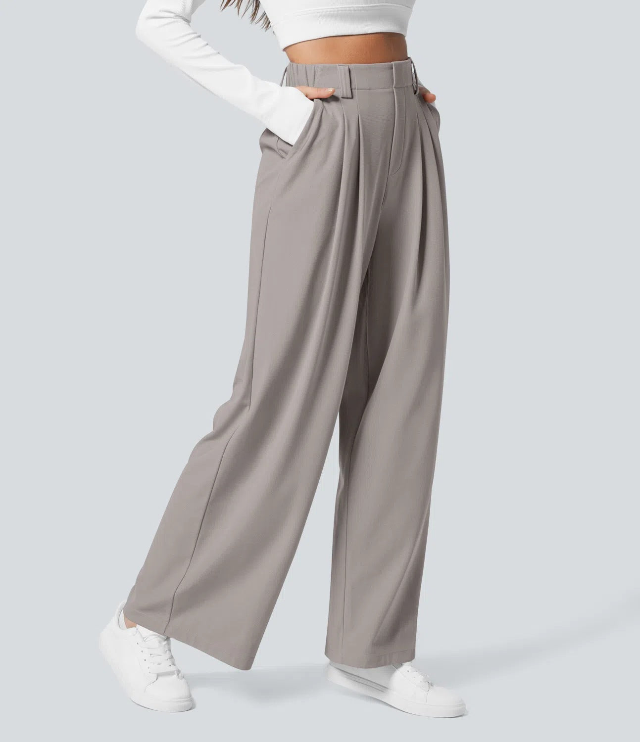 Everyday Wide‑Leg Comfort Pants