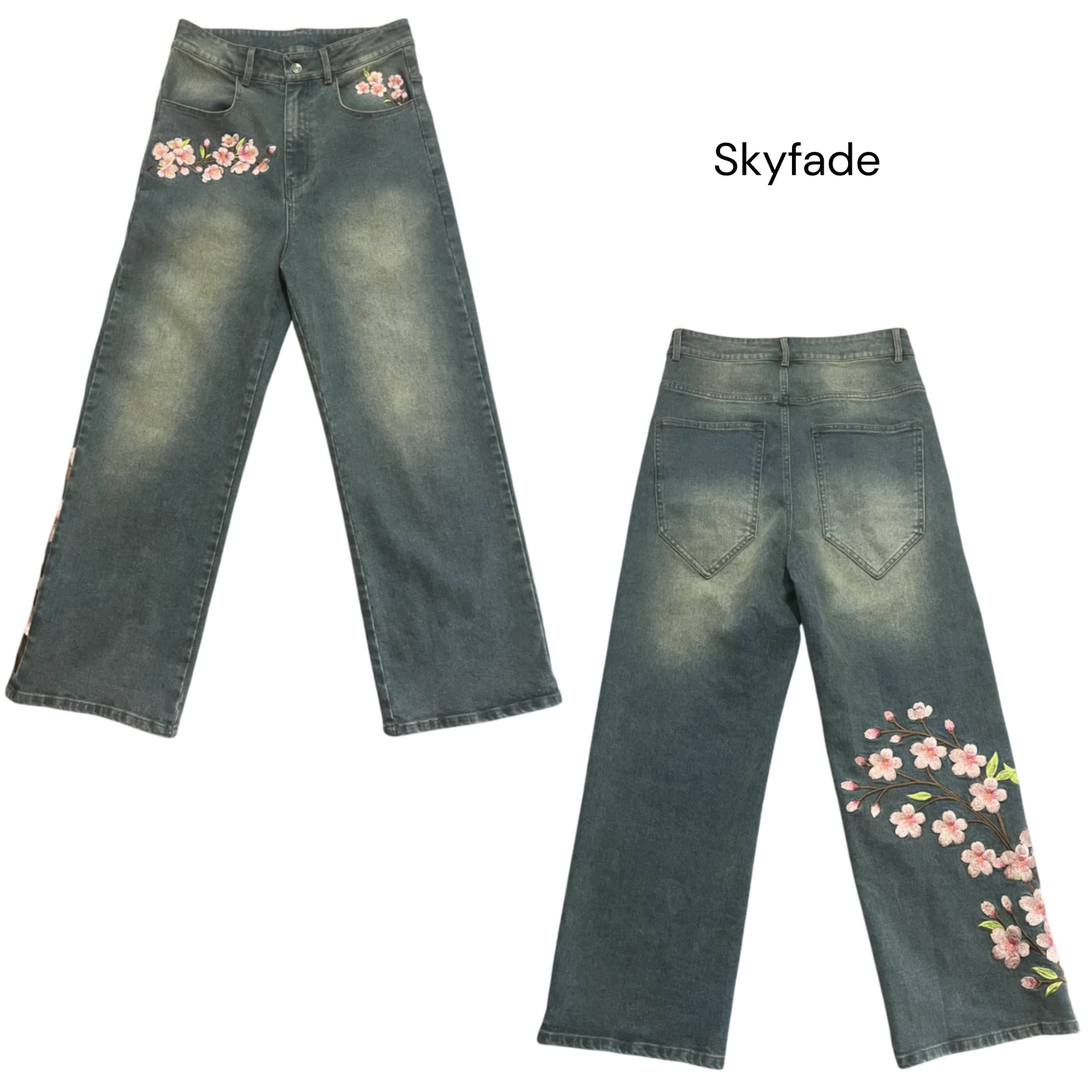 Chic Sakura Comfort Jeans