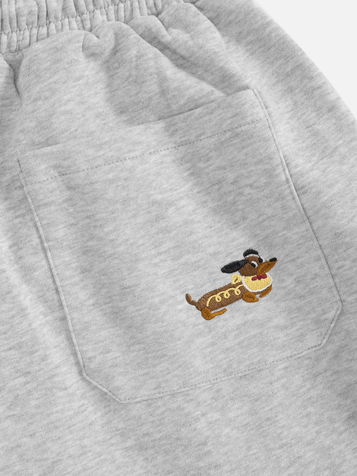 Embroidered Barrel Sweatpants