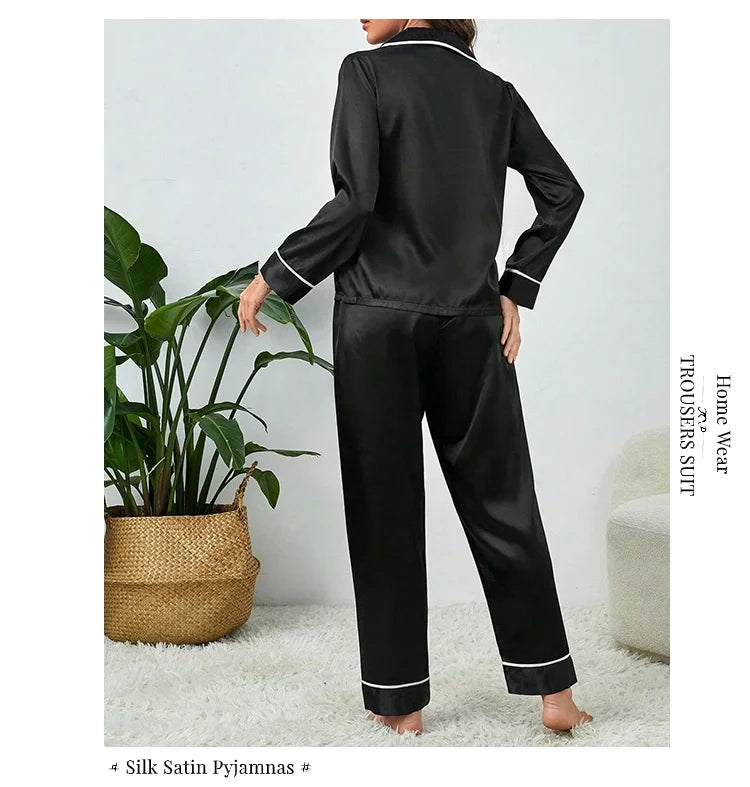 Soft Long Sleeve Pajamas Set