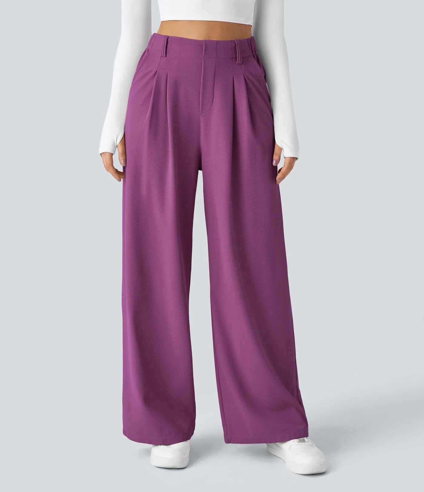 Everyday Wide‑Leg Comfort Pants