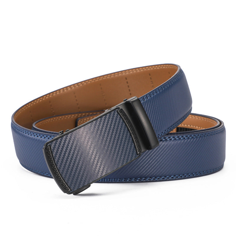 🔥🎁Best Gift for Father💕Leather Ratchet Belt With Adjustable Buckle