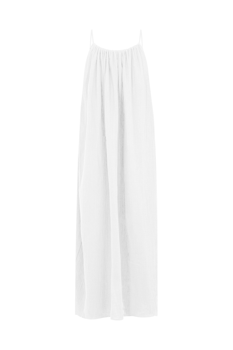 ☀️Women's Solid Color Backless Cami Dress