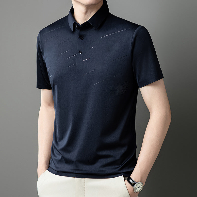 ❄️Men's Ice Silk Lapel Shirt
